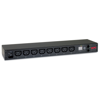 APC RACK PDU, METERED, 1U, 16A, 208/230V, (8) C13-2