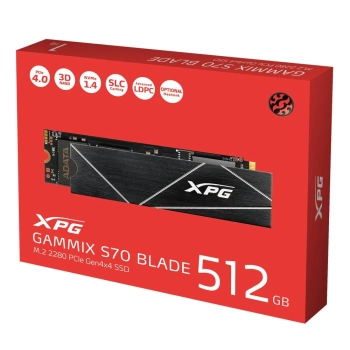Dysk SSD ADATA XPG GAMMIX S70 BLADE 512GB M.2 2280 PCIe Gen3x4-6