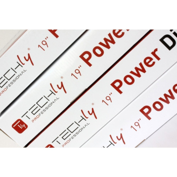 TECHLY LISTWA ZASILAJĄCA RACK 1U 12X GNIAZDO C13 WTYK C20 DO UPS I-CASE STRIP-12C-5
