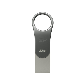 Pendrive Silicon Power Mobile C80 32GB Dual USB 3.1/Type-C Silver (SP032GBUC3C80V1S)-1