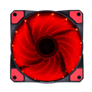Wentylator LED Akyga AW-12C-BR (120 mm; Czerwony)-4