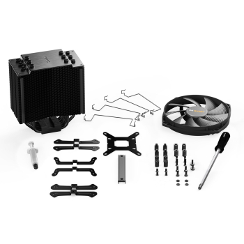 Chłodzenie do procesora BE QUIET! DARK ROCK 4 BK021 (AM2, AM2+, AM3, AM3+, AM4, FM1, FM2, FM2+, LGA 1150, LGA 1151, LGA 1155, LGA 1156, LGA 1366, LGA 2011, LGA 2011-3, LGA 2066)-7