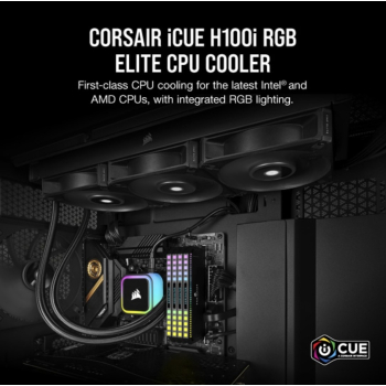 Corsair iCUE H100iELITE 240 mm RGB-2
