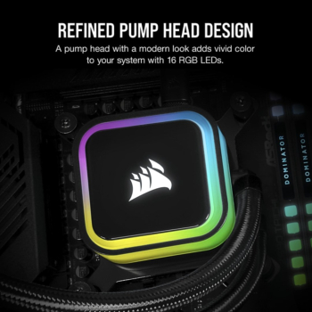 Corsair iCUE H100iELITE 240 mm RGB-3