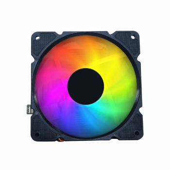 GEMBIRD WENTYLATOR CPU HURACAN ARGB X140, LED, 12CM, 100W, 4PIN-1