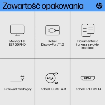 MONITOR HP LED 27