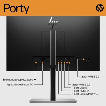 MONITOR HP LED 23,8” E24 G5 (6N6E9AA)-7