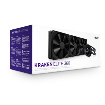 NZXT CHŁODZENIE WODNE KRAKEN ELITE 360 LCD RL-KN36E-B1-2