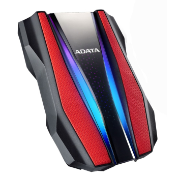 Dysk zewnętrzny HDD ADATA HD770G (1TB; 2.5"; USB 3.2; czerwony)-1