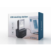 GEMBIRD STACJA DOKUJĄCA HDD SATA 2.5/3.5 USB 2.0 + ZASILACZ HD32-U2S-5-4