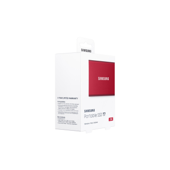 Dysk Samsung SSD T7 Portable 2TB MU-PC2T0R/WW czerwony-10