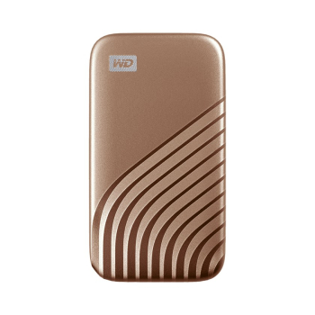 Dysk zewnętrzny SSD WD My Passport (500GB; USB 3.2 Gen 2; Złoty; WDBAGF5000AGD-WESN)-1