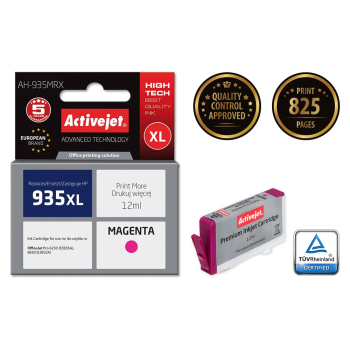 Activejet AH-935MRX Tusz (zamiennik HP 935XL C2P25AE; Premium; 12 ml; czerwony)-2