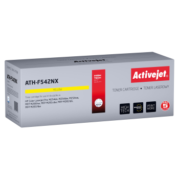 Toner Activejet ATH-F542NX (zamiennik HP 540 CF542X; Supreme; 2500 stron; żółty)-1