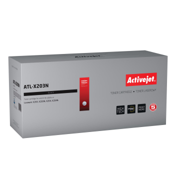 Toner Activejet ATL-X203N (zamiennik Lexmark X203A21G; Supreme; 2500 stron; czarny)-1