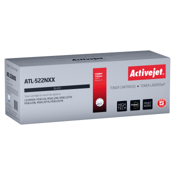 Toner Activejet ATL-522NXX (zamiennik Lexmark 52D2X00 (522X); Supreme; 45000 stron; czarny)-1