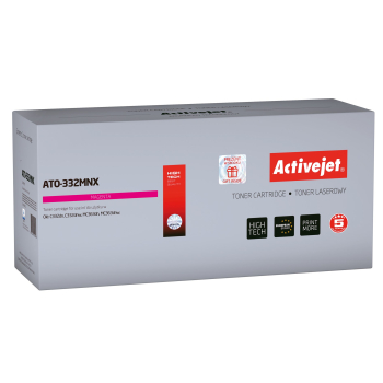 Toner Activejet ATO-332MNX (zamiennik OKI 46508710; Supreme; 3500 stron; czerwony)-1