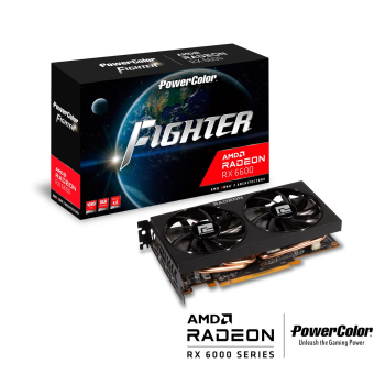 Karta graf. PowerColor Fighter Radeon RX 6600 8G-6