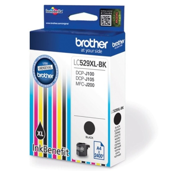 Tusz Brother czarny LC529XLBKAP2=LC-529XLBK, 2400 str.-2