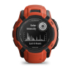 Zegarek sportowy Garmin Instinct 2X SOLAR Czerwony-2