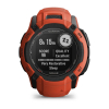 Zegarek sportowy Garmin Instinct 2X SOLAR Czerwony-10