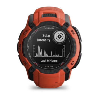 Zegarek sportowy Garmin Instinct 2X SOLAR Czerwony-2