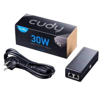 Injector CUDY POE200 Gigabit PoE+/PoE 30W-5
