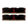 GOODRAM DDR4 16GB PC4-25600 (3200MHz) 16-20-20 DUAL CHANNEL KIT IRDM X BLACK 1024x8-1