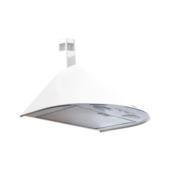 Okap kominowy AKPO WK-5 RONDO TURBO 60 BIAŁY (159,7 m3/h; 600mm; kolor biały)-3