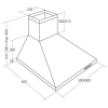 Okap kominowy AKPO WK-4 Classic 60 CZARNY ECO (449,4 m3/h; 600mm; kolor czarny)-4