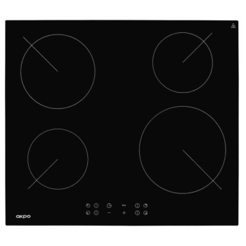 Płyta ceramiczna AKPO PKA 58 008/2 czarna-1