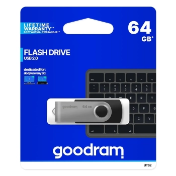 Pendrive GoodRam Twister UTS2-0640K0R11 (64GB; USB 2.0; kolor czarny)-5