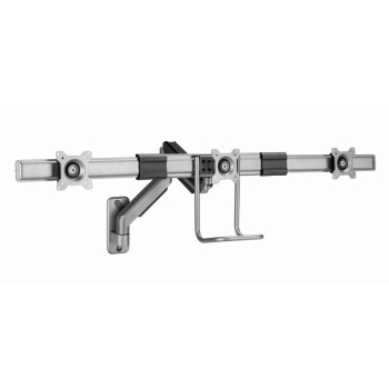 GEMBIRD ŚCIENNE REGULOWANE RAMIĘ/UCHWYT NA 3 MONITORY 17-27, VESA 100X100MM, DO 6 KG-4
