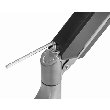 GEMBIRD ŚCIENNE REGULOWANE RAMIĘ/UCHWYT NA 3 MONITORY 17-27, VESA 100X100MM, DO 6 KG-8