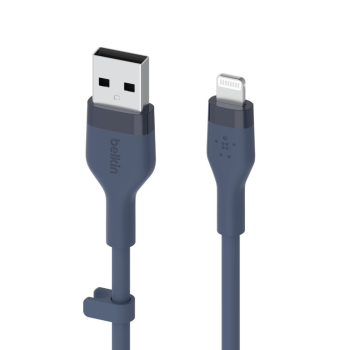 BELKIN KABEL USB-A - LIGHTNING SILICONE 2M NIEBIES-2