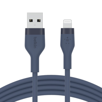 BELKIN KABEL USB-A - LIGHTNING SILICONE 2M NIEBIES-3