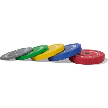 Zestaw talerzy olimpijskich Bumper 2x (0.5kg,1kg,1.5kg,2kg,2.5kg) HMS CBRS Set-2