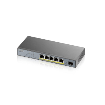 Switch Rack ZyXEL GS1350-6HP-EU0101F (5x 10/100/1000Mbps)-1