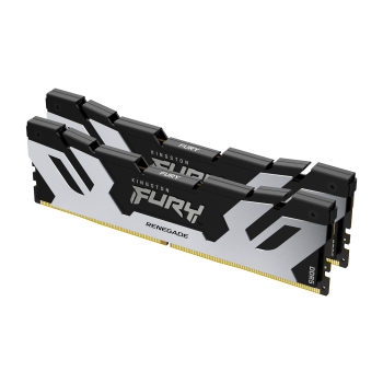 KINGSTON DDR5 96GB 6000MT/s CL32 DIMM (Kit of 2) FURY Renegade Silver XMP-1