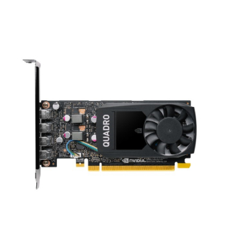 Karta graficzna PNY Quadro P1000 V2 LowProfile, 4 GB GDDR5, PCIe  3.0 x16,  4x Mini DP 1.4, LP bracket, small box-1