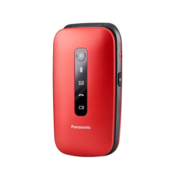 Telefon komórkowy Panasonic KX-TU 550 EXR Czerwony-1