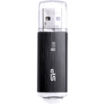 Pendrive Silicon Power Ultima U02 8GB USB 2.0 kolor czarny (SP008GBUF2U02V1K)-1