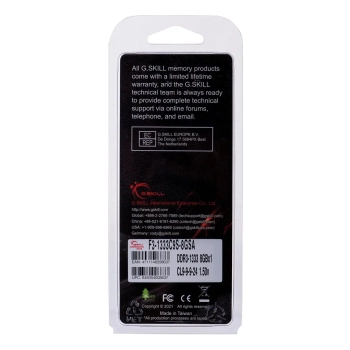 G.SKILL SO-DIMM DDR3 8GB 1333MHZ CL9 1,5V F3-1333C9S-8GSA-5