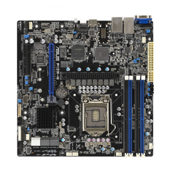 Płyta Serwerowa ASUS P12R-M LGA-1200,C252, 4*DIMM, 1*PCIe x8 slot, 1*PCIe 16 slot, 6*SATA ports, 1*M2, 2 x Intel® I210AT