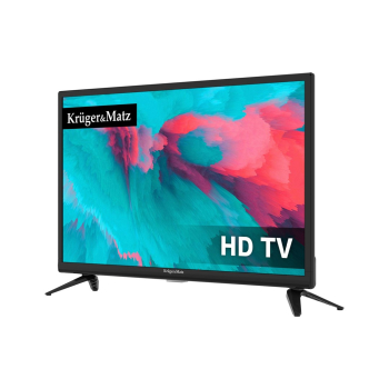 KRUGER & MATZ TELEWIZOR LED 24" HD DVB-T2 H.265 HE-1