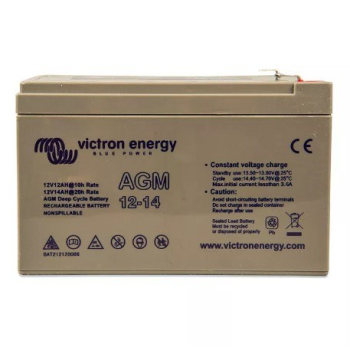 Victron Energy 12V/14Ah AGM Deep Cycle Batt.-1
