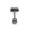 Kabel Assmann AK-340403-001-S (DisplayPort M - D-Sub (VGA) F; 0,15m; kolor czarny)