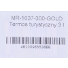 Termos turystyczny 3 l  MR-1637-300-GOLD Maestro
