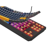 GENESIS THOR 230 TKL klawiatura Gaming USB + RF Wireless + Bluetooth QWERTY Czarny, Niebieski, Szary, Pomarańczowy