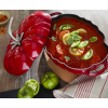 Garnek żeliwny owalny pomidor STAUB 40511-774-0 - czerwony 2.5 ltr